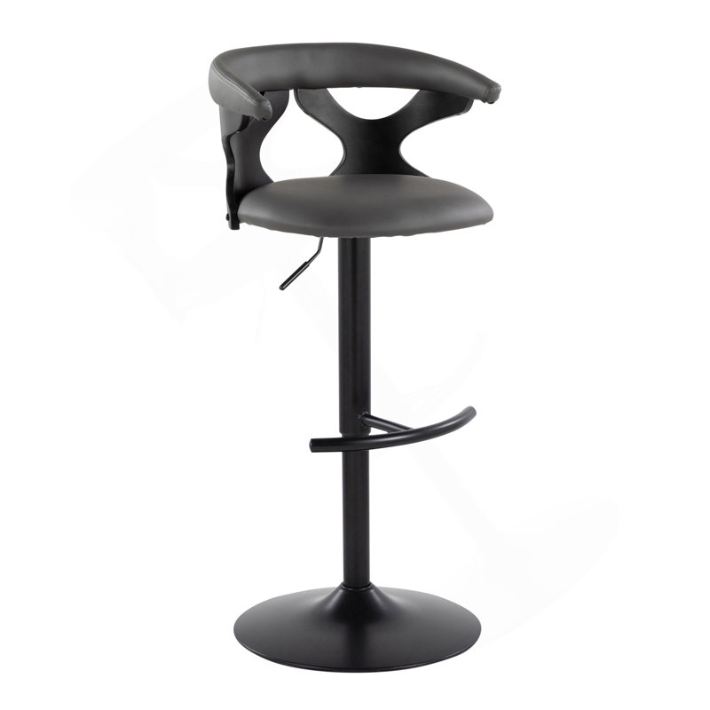 Ensemble de 2 tabourets de bar Gardenia, Gris