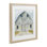 «Blue Gray Barn», impression par Patti Bishop encadrée sous verre