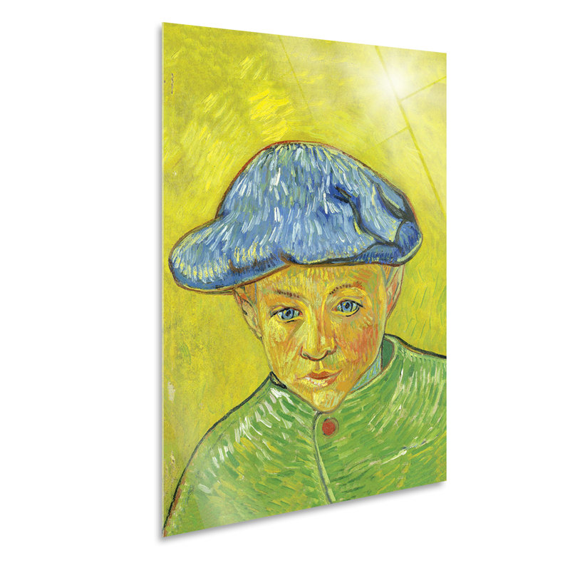 Portrait of Camille Roulin by Vincent Van Gogh - Unframed Painting, 95cm H x 65cm W