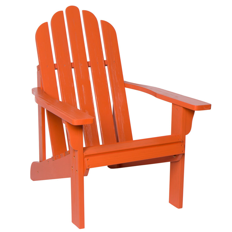 Grandview Outdoor Adirondack Chair, Organic Pumpkin
