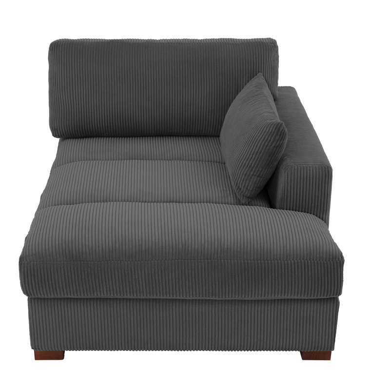 Stoneville Chaise Lounge, Grey