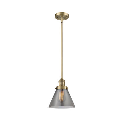 Luminaire suspendu conique à 1 lumière Milardo