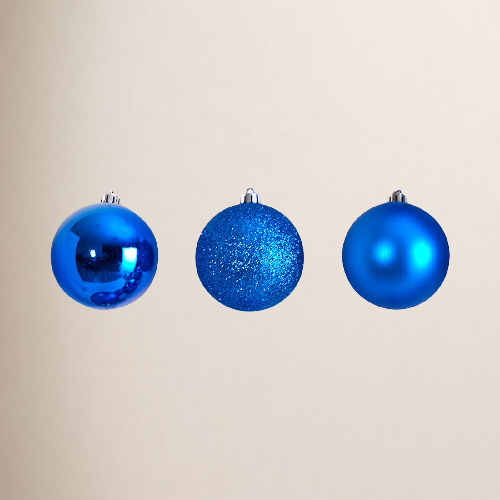 Shatterproof Hanging Ball Ornament, Blue