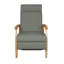 Modern Reclining Lounge Chair - Adjustable Backrest With Frame - Contemporary Living Room Accent-1735322728-1735322734