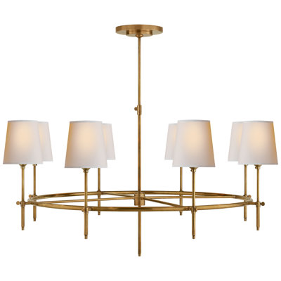 Thomas O'Brien Bryant Large Ring Chandelier