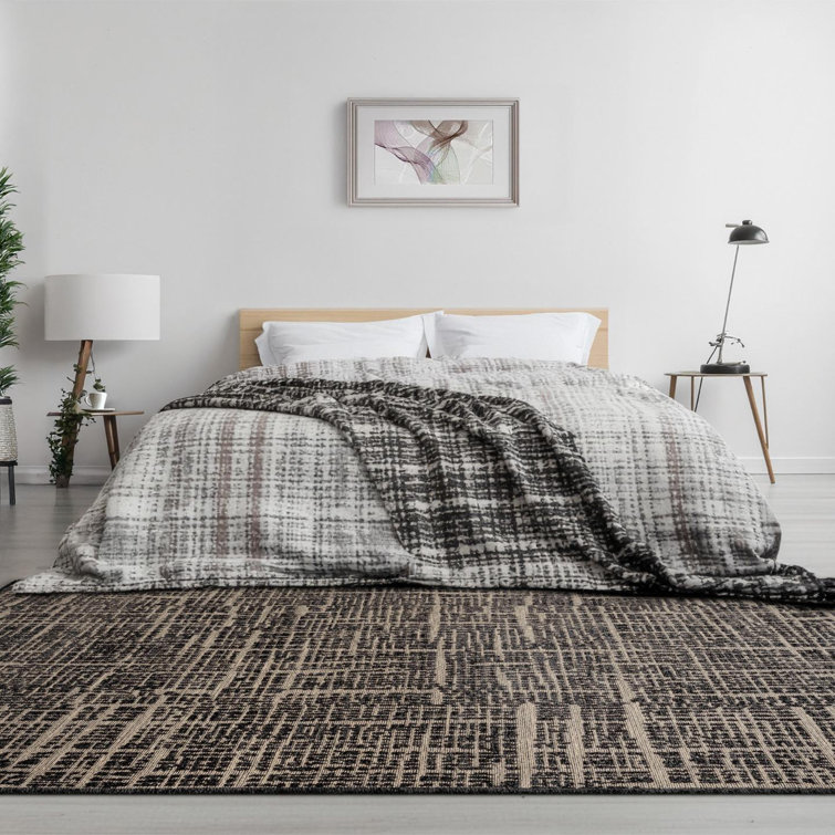 Tapis rustique texturé