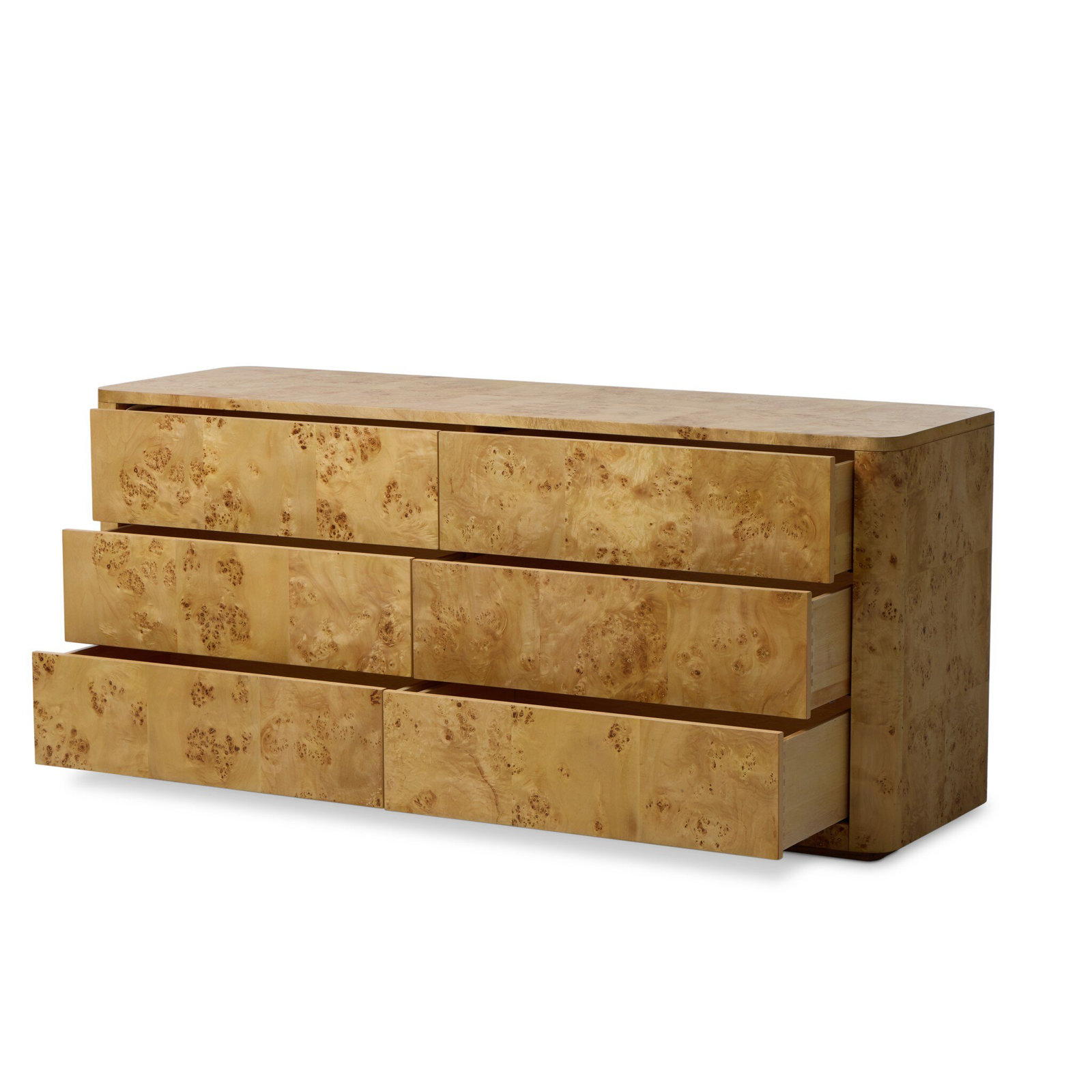 Lisle 72" Burl Dresser