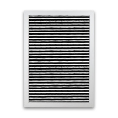 Marker Black Stripes - Print