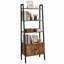 Galilea 137.5cm H x 56cm W Steel Ladder Bookcase-33746905