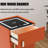 Modern 1 - Drawer Nightstand With Safe Case, Wireless Charging & Led Light (pre-assembled)-1779990896