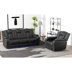 Davarious 2 - Piece Modern Multifunctional Breathable Leather Reclining Living Room Set with USB