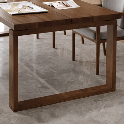 Premium Ash Wood Dining Table Mortise/Tenon Joints