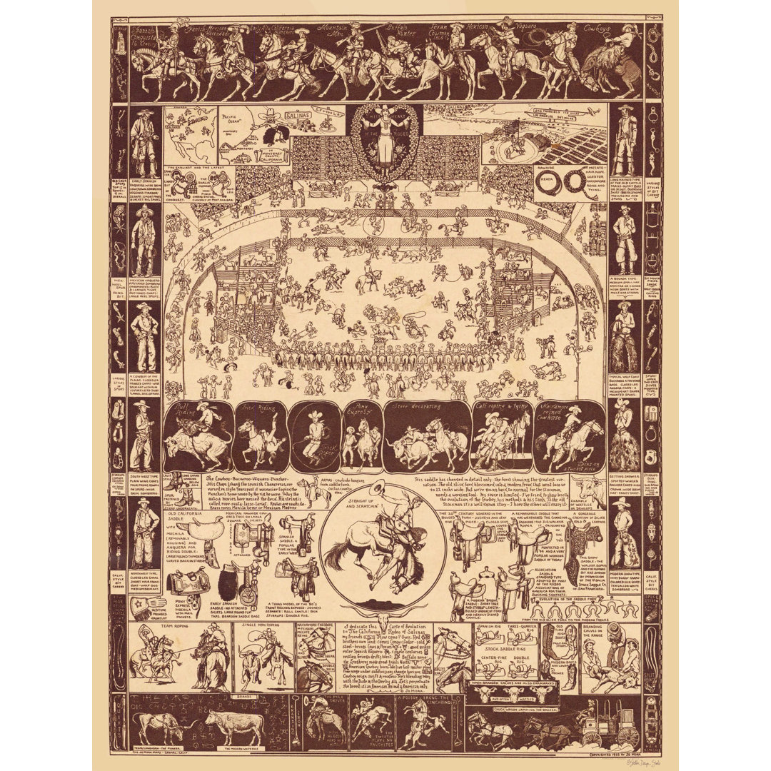 " Vintage Cowboy " Union Rustic 