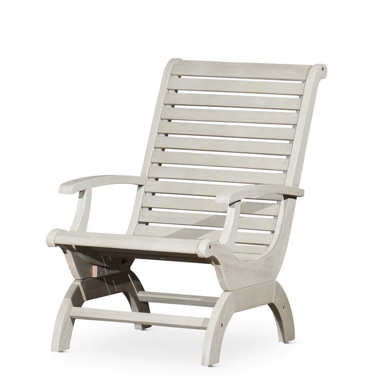 Chaise en bois d'eucalyptus, Gris