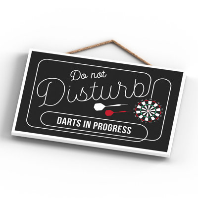 Do Not Disturb Darts - Print on MDF