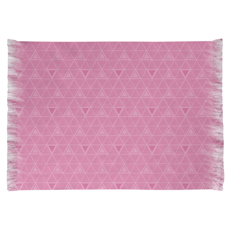 Chenille Geometric Indoor Rug, No