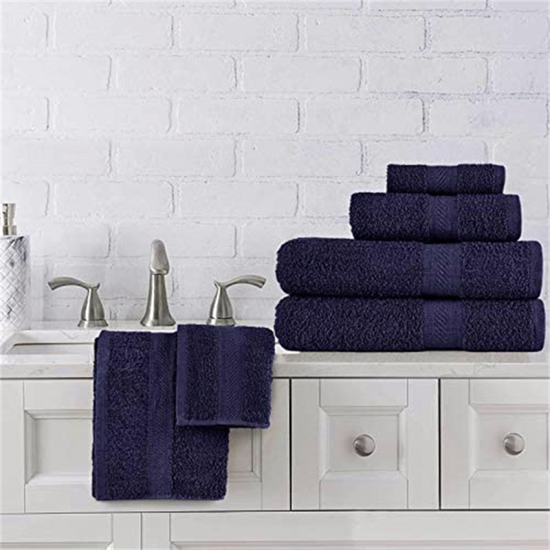 Nanhey 100% Cotton Mulit-Size Set, Navy