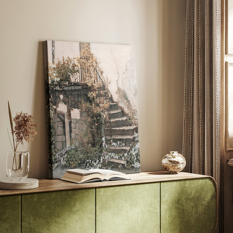 Escaliers Gracieux - galerie Cavas sur mesure, H 18 po x l 12 po