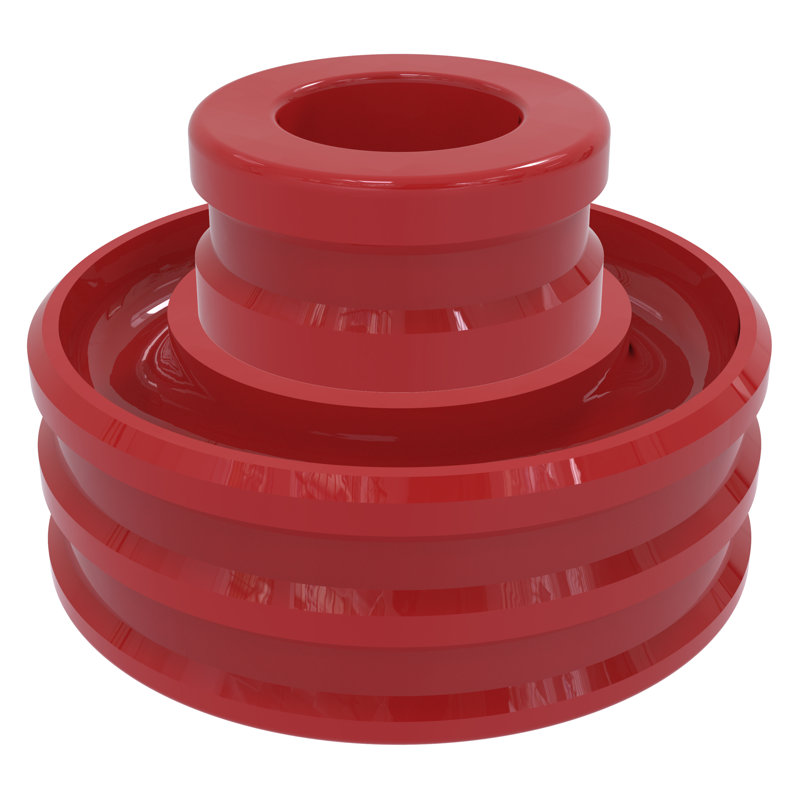 Photophore en laiton 1,75 po, Rouge pompier