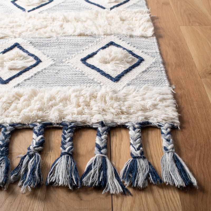 Tapis en laine tissé à la main Natura, Rectangle 8 pi x 10 pi