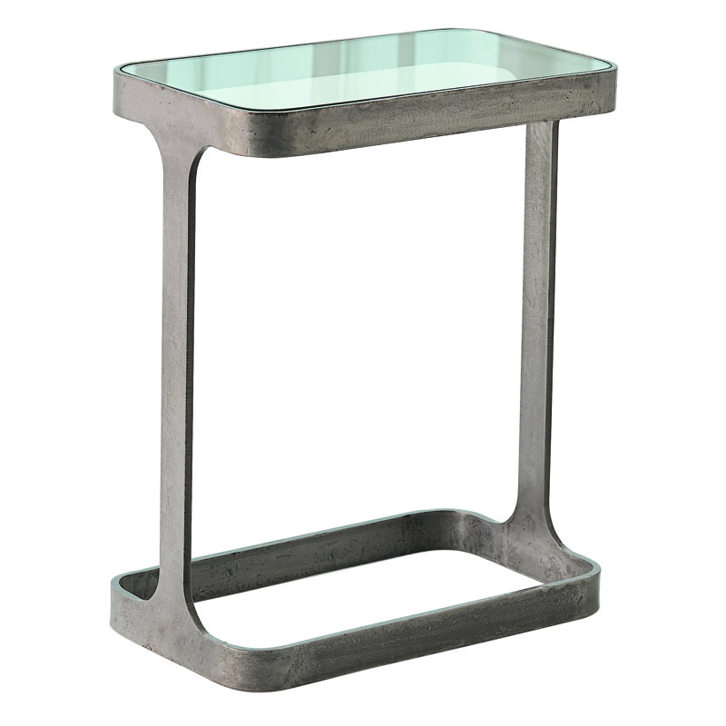 Saddle Table, Natural Iron