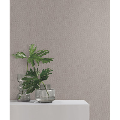 Tisket A Tasket Rust Basketweave Wallpaper