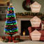 Lighted Artificial Christmas Tree-1164224779