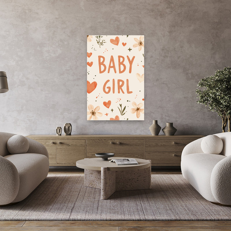 Sweet Arrival - Tableau abstrait contemporain de paysage floral, H 48 po x l 32 po