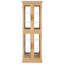 Exquisite Lighted Cabinet For Office - Oak Storage With Elegant Style