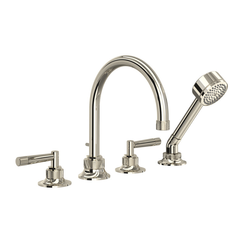 Graceline® Double Handle Roman Tub Faucet, Polished Nickel
