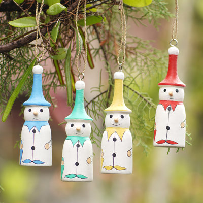 Ornement suspendu bonhomme de neige