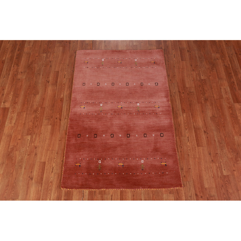 Tapis décoratif tribal Gabbeh 3 x 5