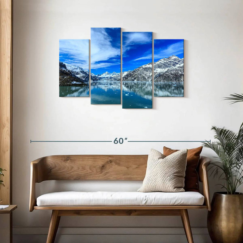Glacier Bay Mountains, H 27 po x l 43 po