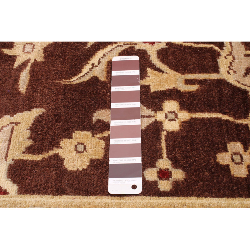 Tapis brun foncé Chobi Finest 10 po 2 po x 13 po 9 po