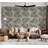 Botanical Wallpaper Wall Mural - Repeating Leaf Pattern-371833151
