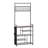 Hall Tree, 70.9 in Coat Rack with Shoe Storage, Freestanding 4-Tier Shoe Rack Organizer with Hooks, Side Pocket and Wire Shelf, Steel Frame Entrance Coat Holder for Entryway, Bedroom, Closet