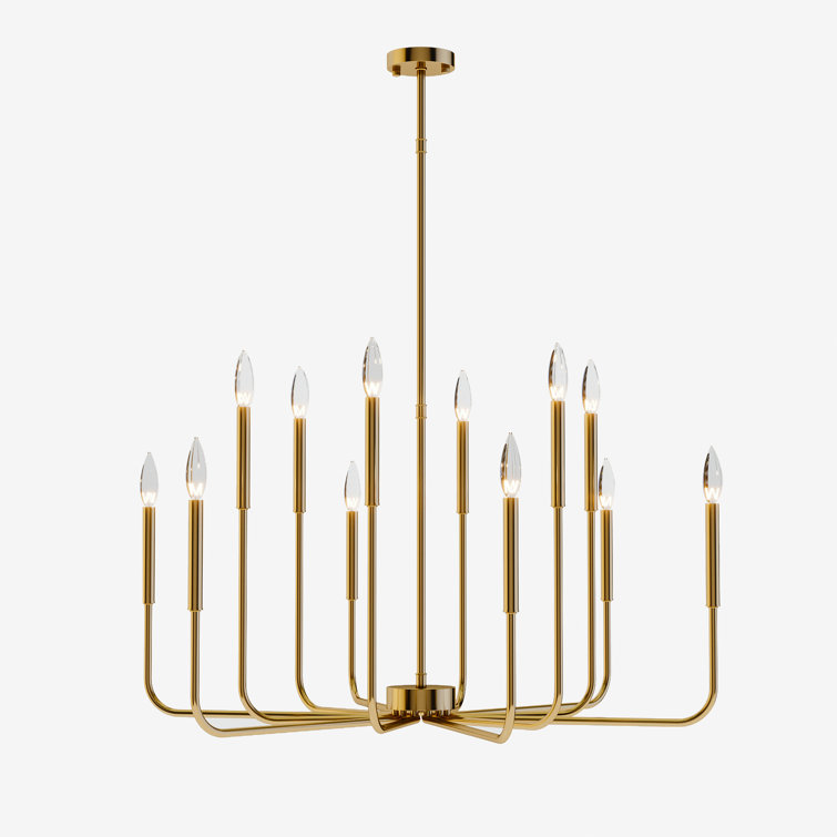Jassel 12 - Light Chandelier(40")