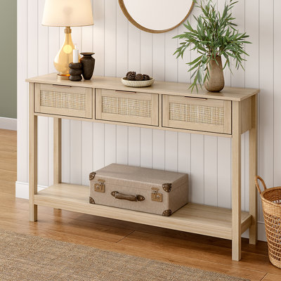 Spahn 130.5cm Unfinished Console Table