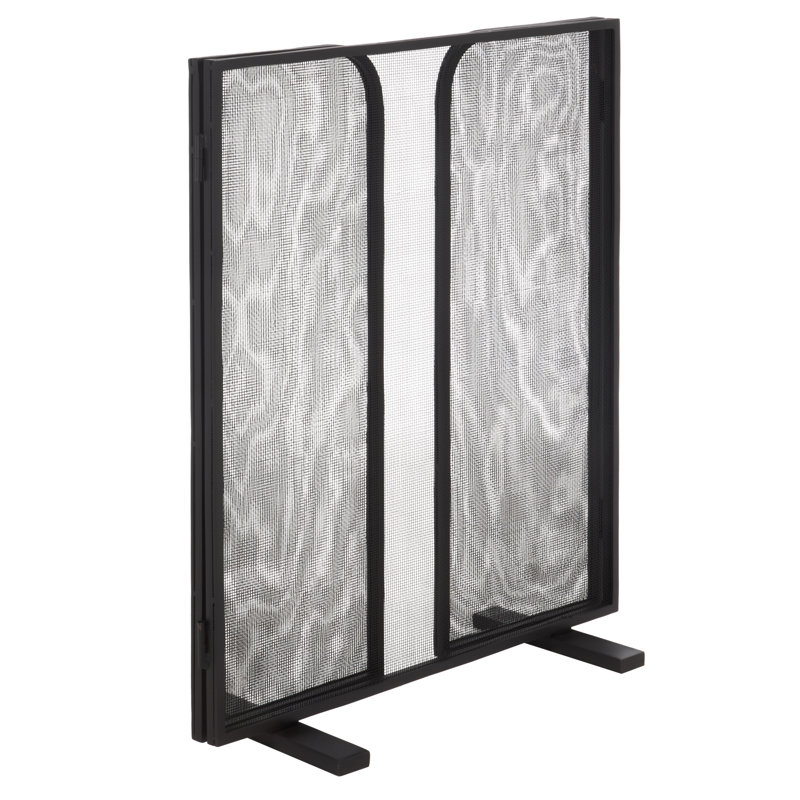 Pare-étincelles pliable Trista, Black