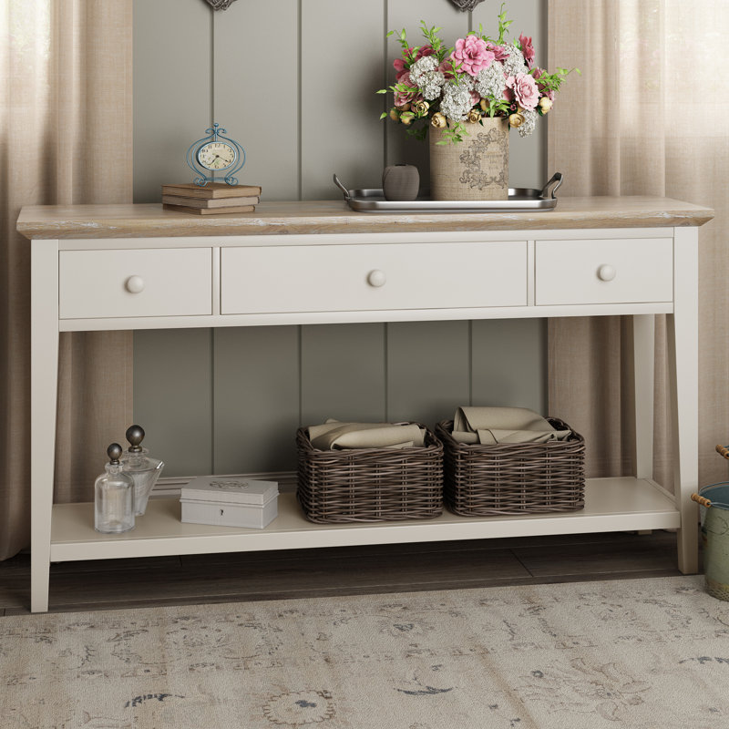 Bayou 143cm Console Table, White