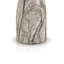 Table d'appoint sur piédestal Fulcher de 43 cm de large, aspect pierre et effet travertin-886409839