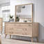 Commode double 6 tiroirs Deana