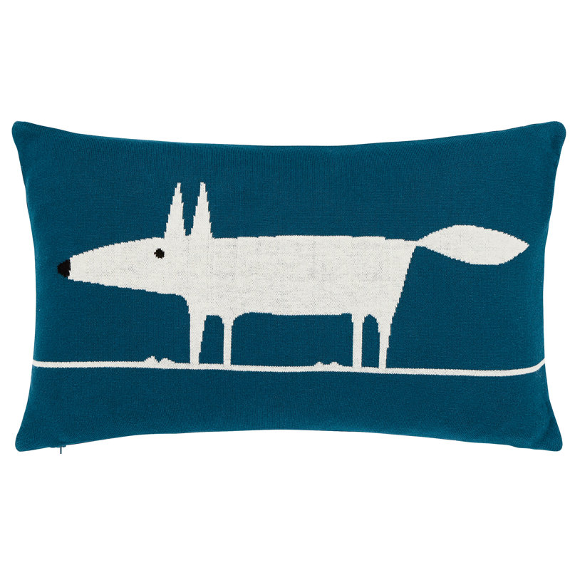 Mr Fox Rectangular Throw Cushion