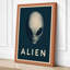 Modern Alien Portrait Minimalist - Wrapped Canvas-1688973987-1688973988