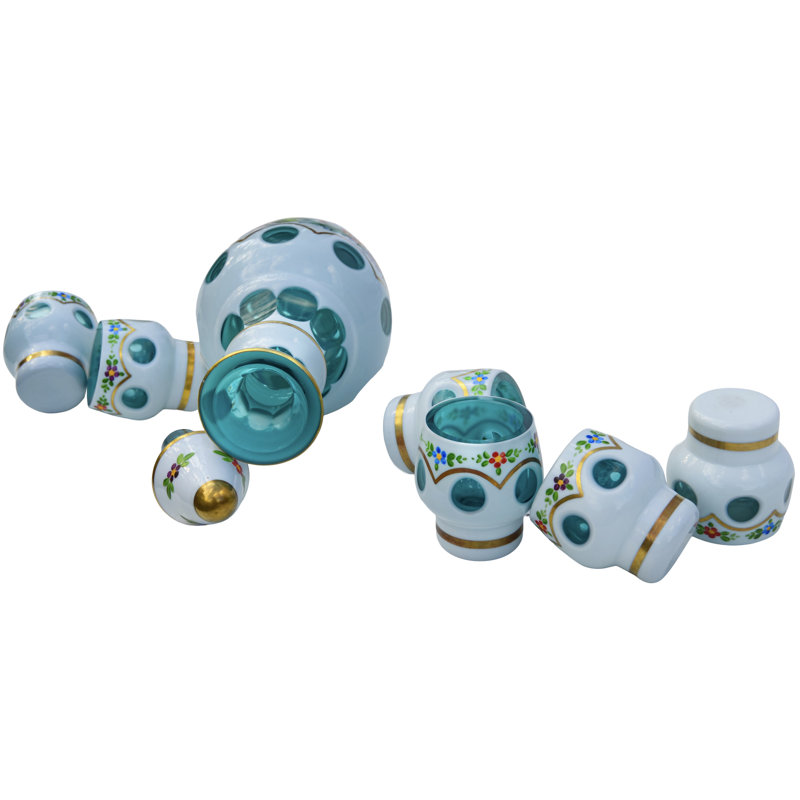 7 - Piece Crystal Shot Glass / Shooter Set