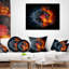 Dossier abstrait - Coussin imprimé abstrait-30028876-30028872
