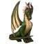 Statue du dragon Papplewick Boggs