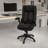 Extreme Comfort High Back Black Swivel with Flip-Up Arms Ergonomic Executive Chair