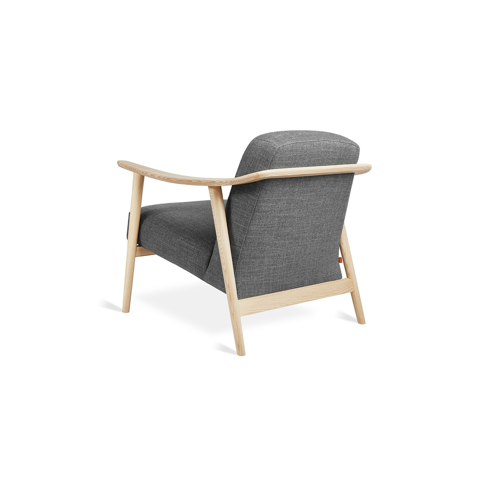 Baltic Chair, Ash Natural, Andorra Pewter Performance Basketweave