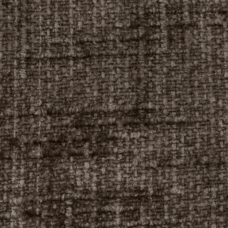 Chaise de baril de Chenille, Brun